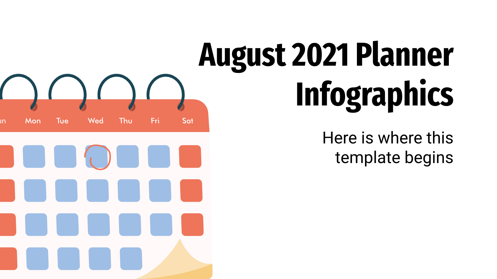 2021年8月PPT的Planner信息图